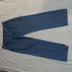 Levi's 550 Relaxed Straight Blue Jeans 34 x 32 Baggy Regular Pants Faded